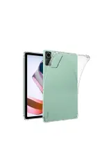Newface Xiaomi Redmi Pad SE 4G Kılıf Anti Shock Tablet Silikon - Şeffaf