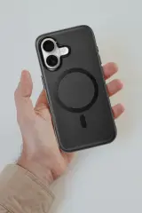 Venco iPhone 16 Puskas Magsafe Kapak - Açık Kahve