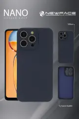 Newface Xiaomi Redmi A3 4G Kılıf Nano içi Kadife Silikon - Pudra