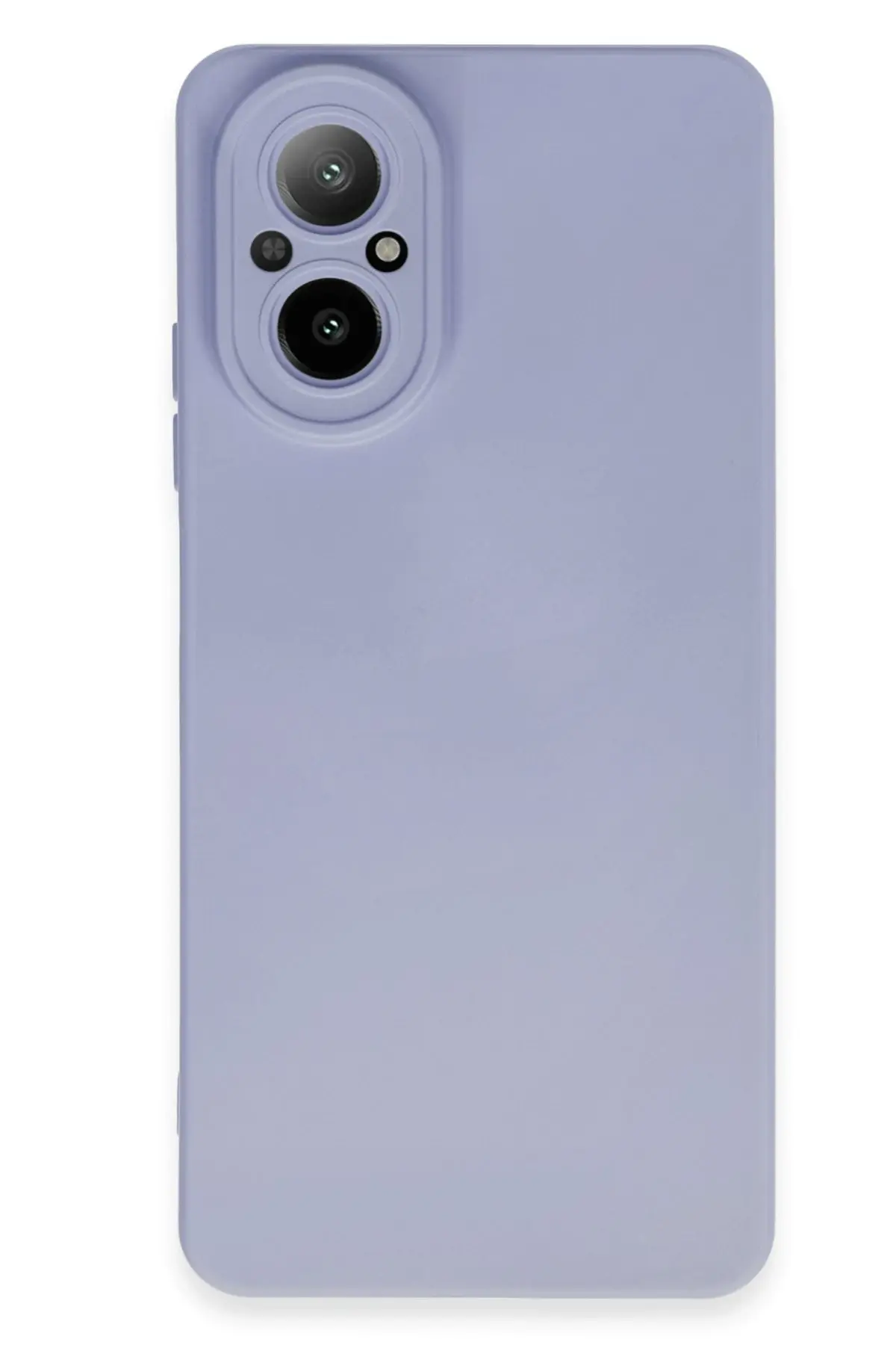 Newface Realme 12 Lite Kılıf Nano içi Kadife Silikon - Lila