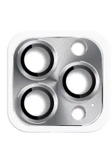 Newface iPhone 16 Pro Max Pers Alüminyum Kamera Lens - Gri