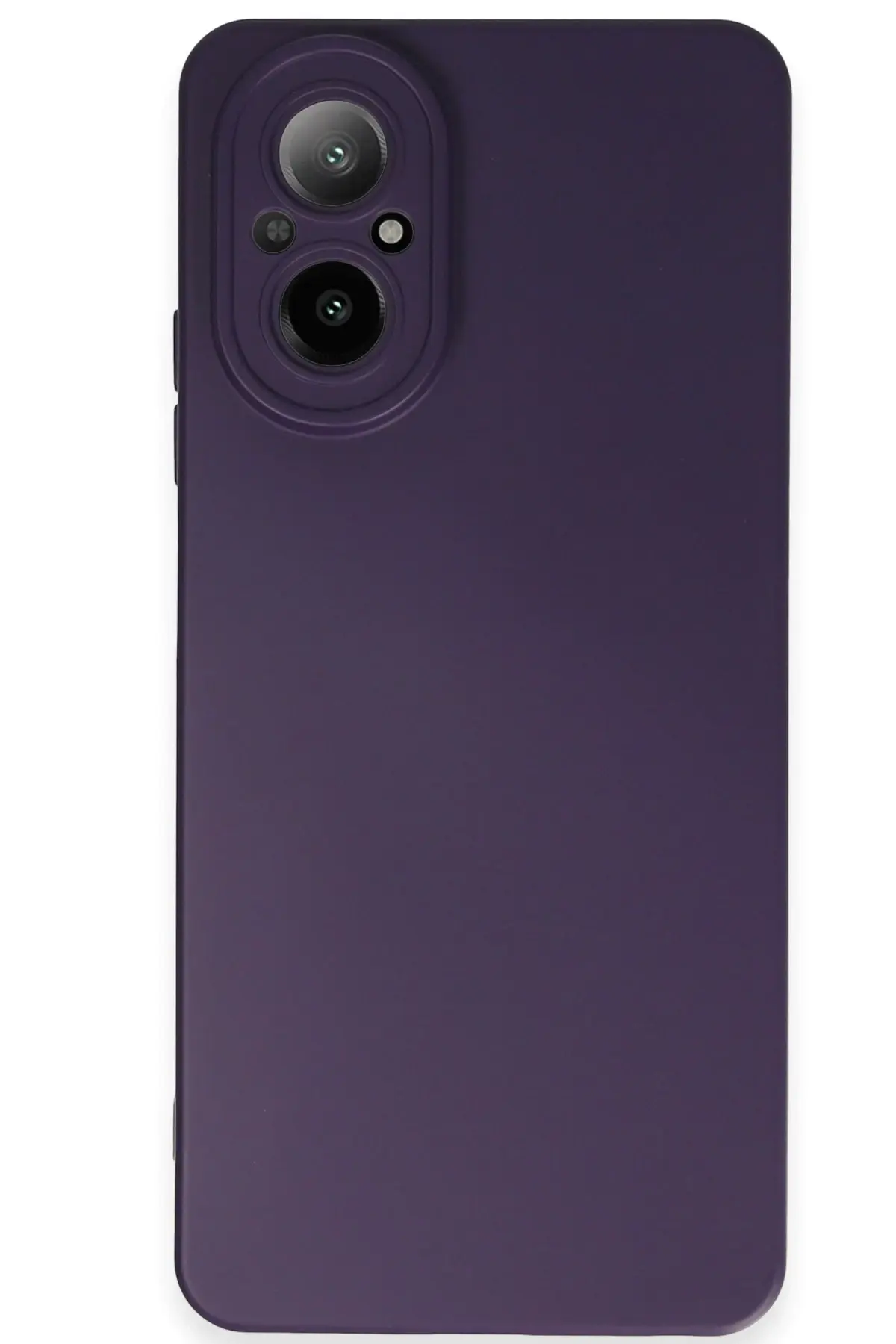 Newface Realme 12 Lite Kılıf Nano içi Kadife Silikon - Mor