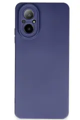 Newface Realme 12 Lite Kılıf Nano içi Kadife Silikon - Lacivert