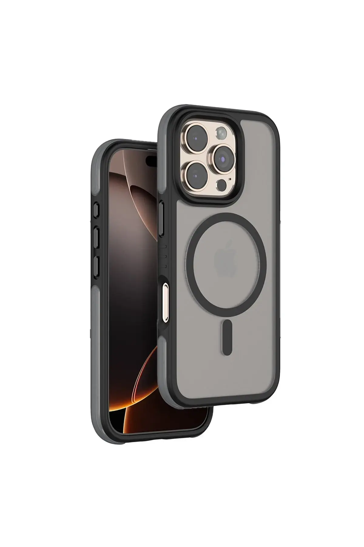 Venco iPhone 16 Pro Orbit Magsafe Kapak - Siyah