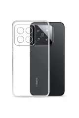 Newface Xiaomi Mi 14T Pro Kılıf Lüx Şeffaf Silikon