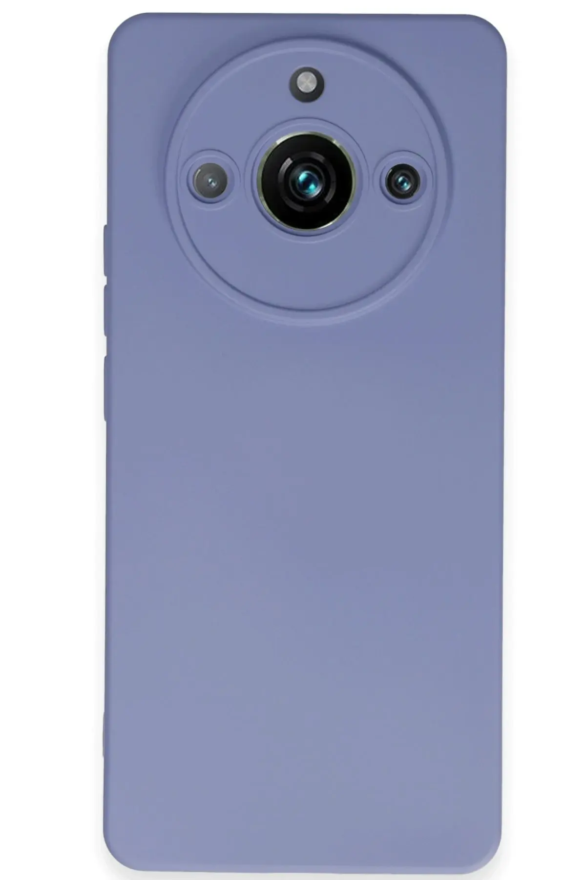 Newface Realme 11 Pro Kılıf Nano içi Kadife Silikon - Lila