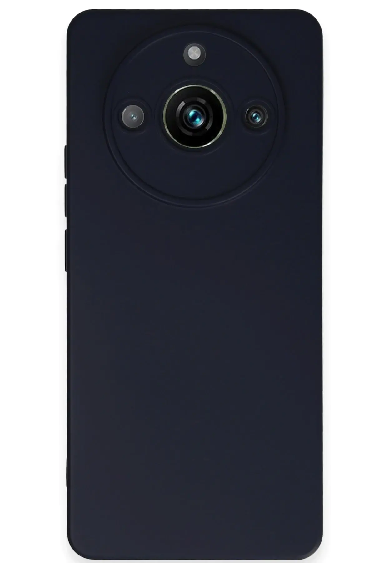 Newface Realme 11 Pro Kılıf Nano içi Kadife Silikon - Lacivert