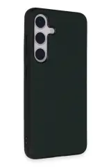 Newface Samsung Galaxy S24 Kılıf Taft Kapak - Koyu Yeşil