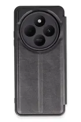 Newface Xiaomi Redmi 14C Kılıf Flip Cover - Siyah