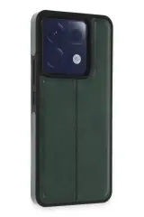 Newface Xiaomi Redmi Note 13 Pro 5G Kılıf Ozzi Kapak - Koyu Yeşil