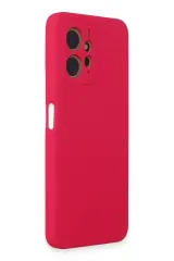 Newface Xiaomi Redmi Note 12 4G Kılıf Nano içi Kadife Silikon - Pembe