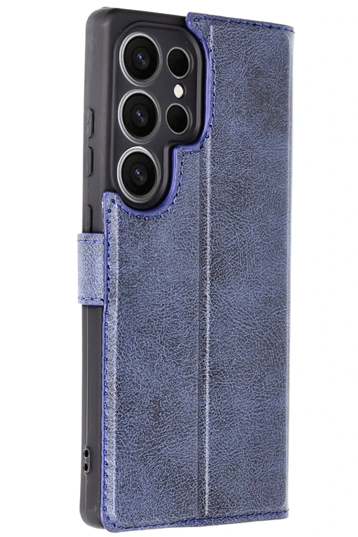 Newface Samsung Galaxy S25 Ultra Kılıf Trend S Plus Kapaklı Kılıf - Lacivert