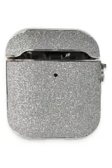 Newface Airpods 2 (2.nesil) Spell Simli Kılıf - Gümüş