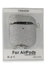 Newface Airpods 2 (2.nesil) Spell Simli Kılıf - Gümüş