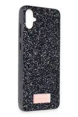 Onegif Samsung Galaxy A05 Bright Simli Kapak - Siyah