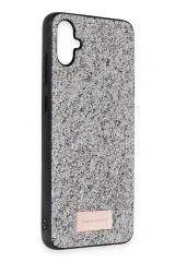 Onegif Samsung Galaxy A05 Bright Simli Kapak - Gümüş