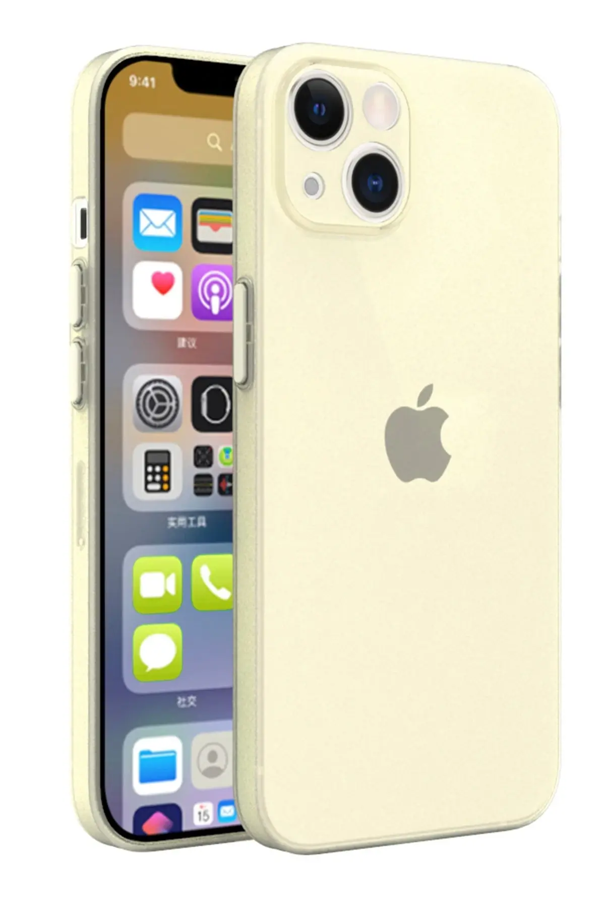 Newface iPhone 13 Mini Kılıf Puma Silikon - Gold