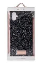 Onegif Samsung Galaxy A05 Bright Simli Kapak - Pembe