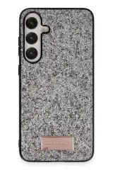 Onegif Samsung Galaxy A05S Bright Simli Kapak - Gümüş