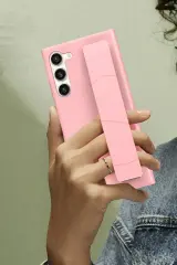 Newface Samsung Galaxy S24 Kılıf Data Kapak - Pudra