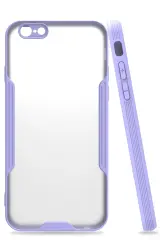 Newface iPhone 6 Kılıf Platin Silikon - Lila