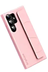 Newface Samsung Galaxy S24 Ultra Kılıf Data Kapak - Pudra