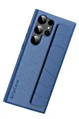 Newface Samsung Galaxy S24 Ultra Kılıf Data Kapak - Lacivert