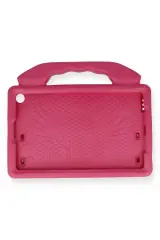 Newface Samsung Galaxy Tab A9 Kılıf Like Stantlı Tablet Silikon - Pembe