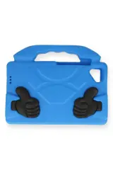 Newface Samsung Galaxy Tab A9 Kılıf Like Stantlı Tablet Silikon - Mavi