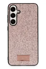 Onegif Samsung Galaxy A14 4G Bright Simli Kapak - Pembe