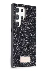 Onegif Samsung Galaxy S23 Ultra Bright Simli Kapak - Siyah