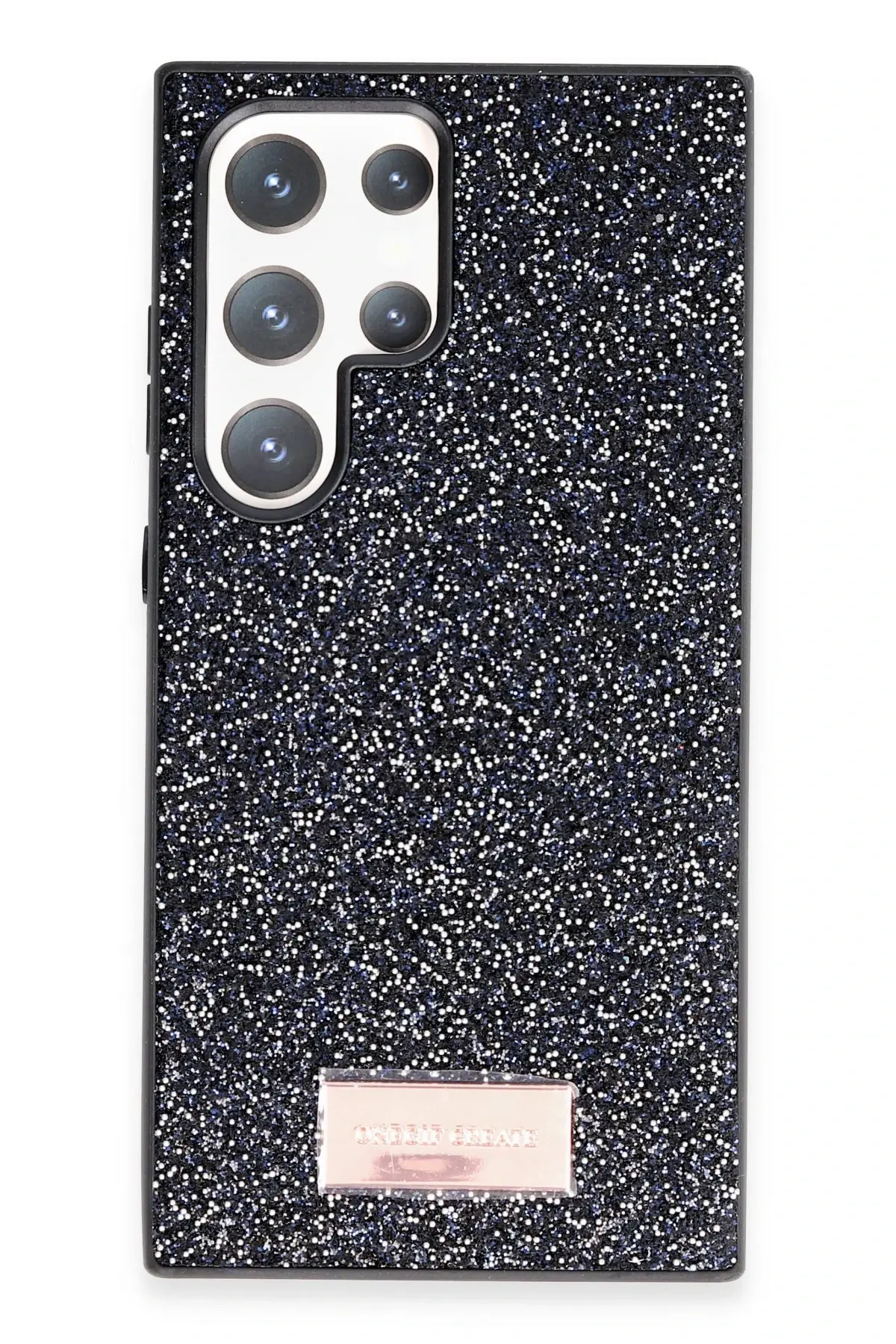 Onegif Samsung Galaxy S23 Ultra Bright Simli Kapak - Siyah