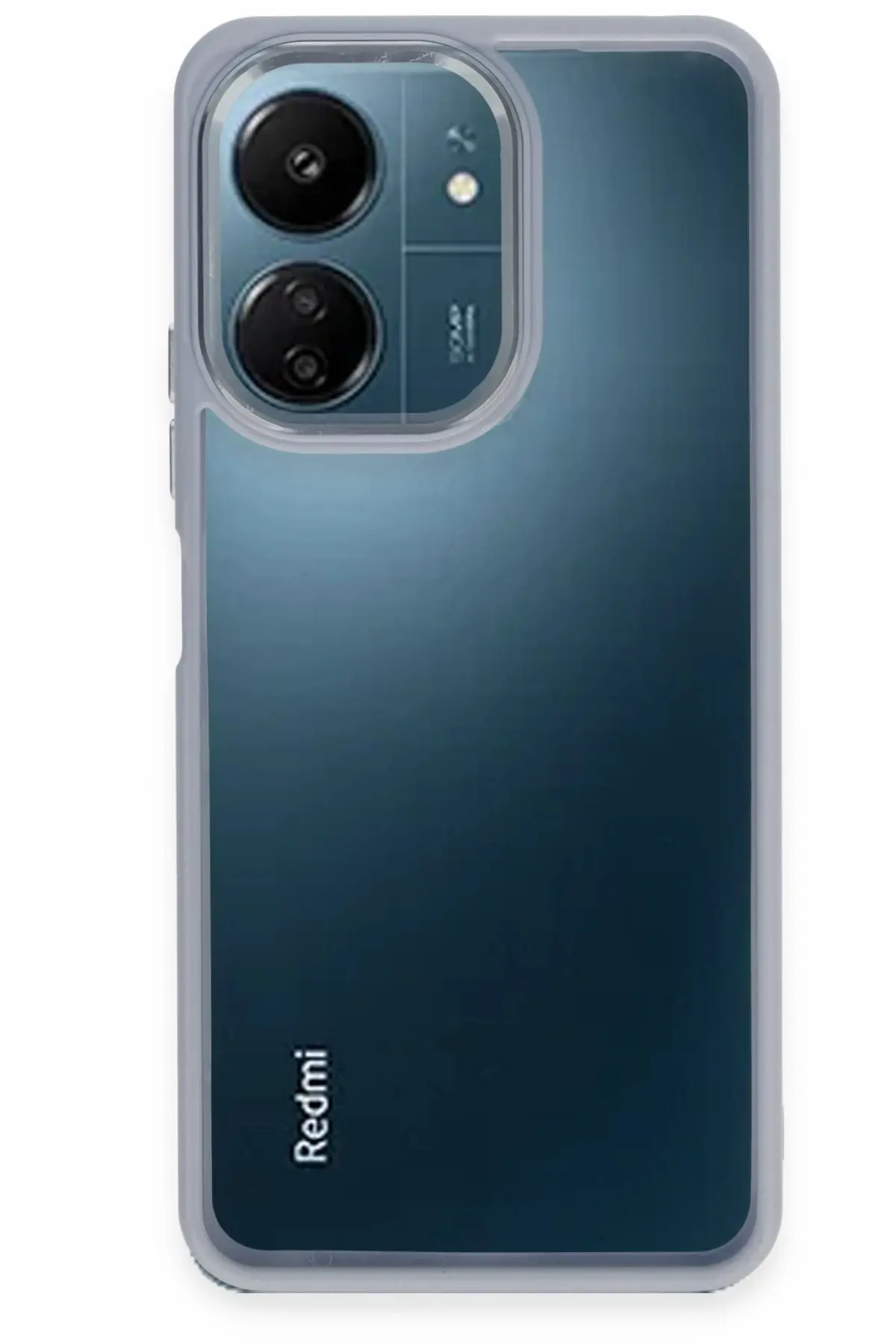 Newface Xiaomi Redmi 13C Kılıf Power Silikon - Sierra Blue