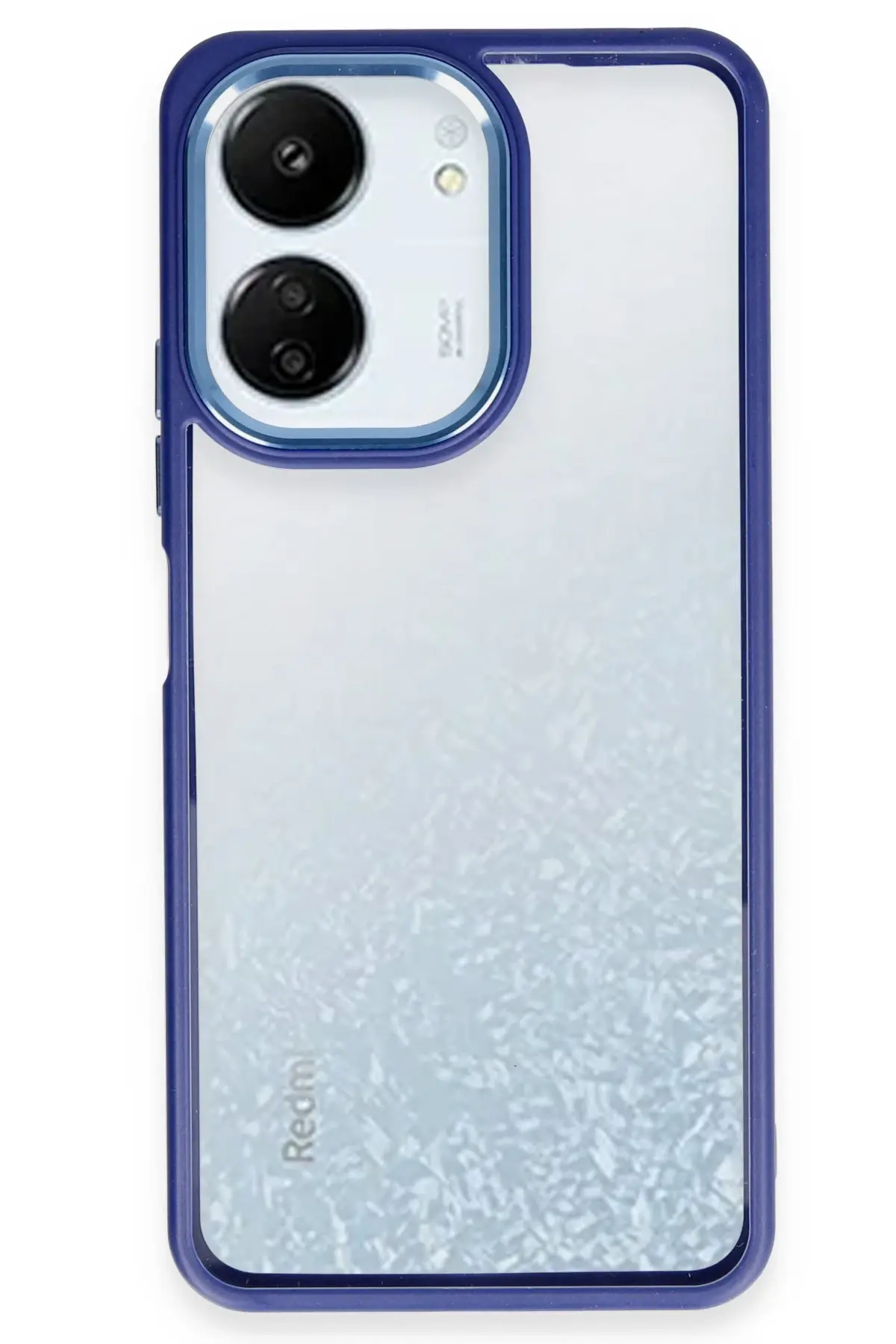 Newface Xiaomi Redmi 13C Kılıf Power Silikon - Lacivert