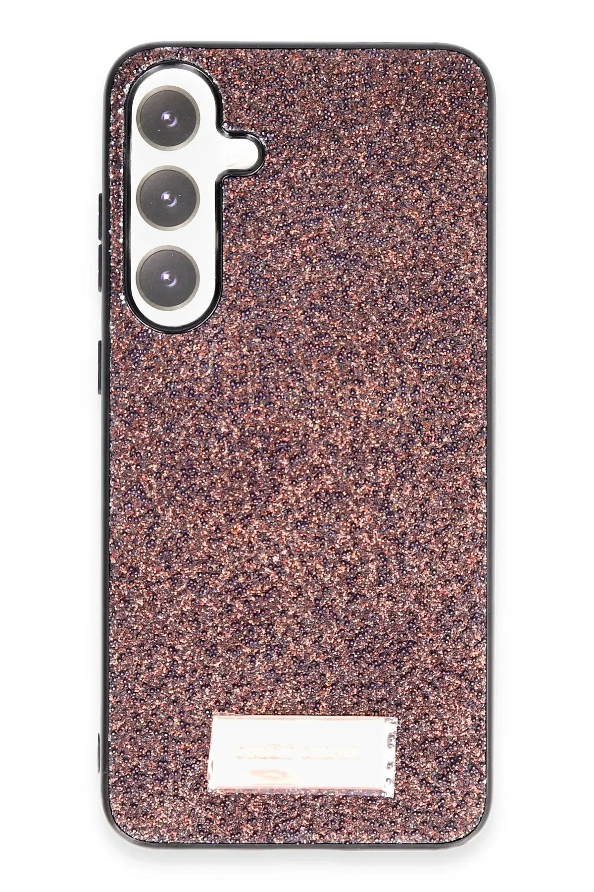 Onegif Samsung Galaxy S24 Bright Simli Kapak - Derin Mor