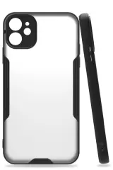 Newface iPhone 11 Kılıf Platin Silikon - Siyah