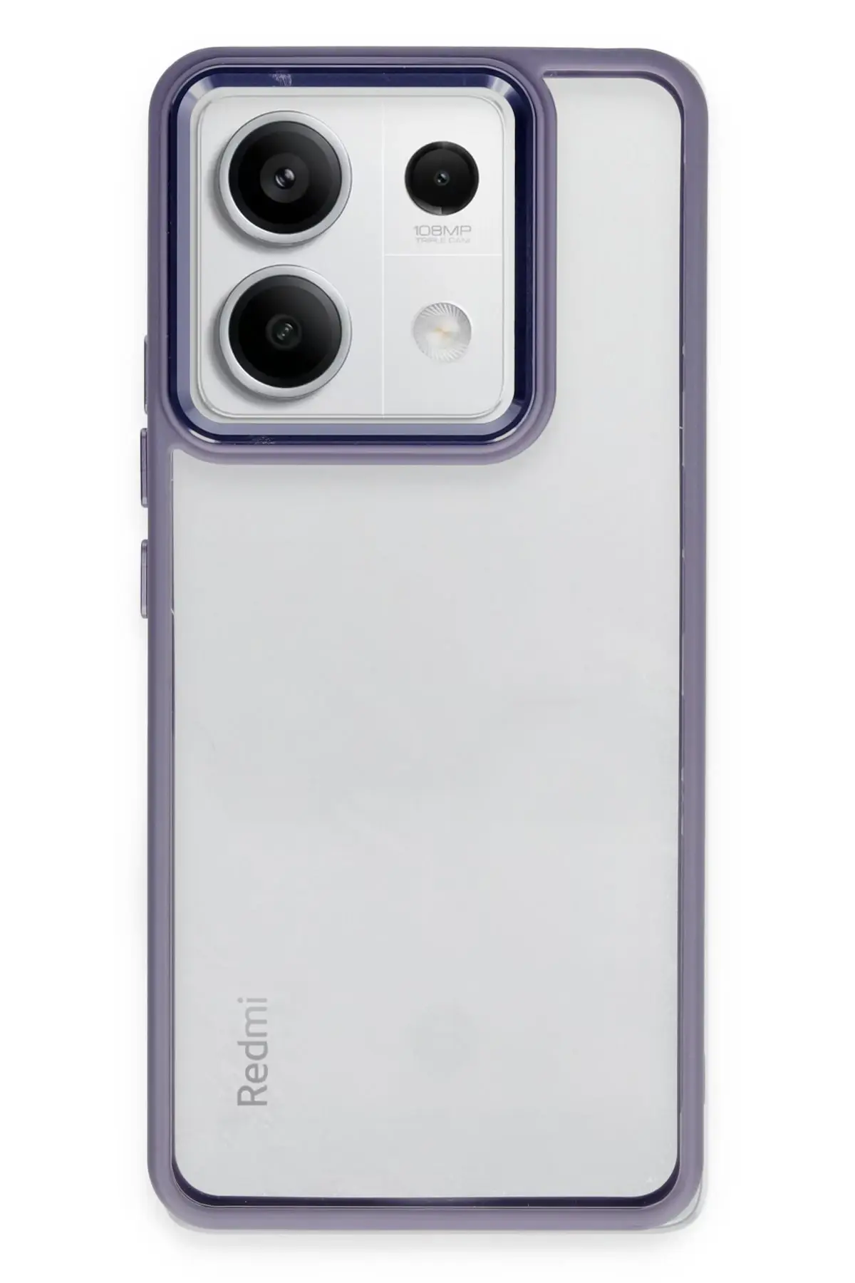 Newface Xiaomi Redmi Note 13 Pro 4G Kılıf Power Silikon - Lila