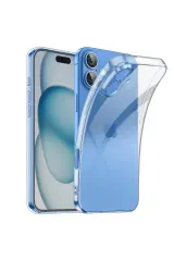 Newface iPhone 16 Kılıf Lüx Şeffaf Silikon