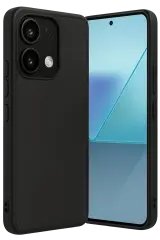 Newface Xiaomi Redmi Note 13 Pro 4G Kılıf Aras Deri Kapak - Siyah