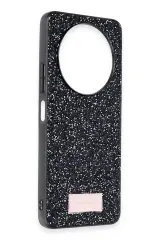 Onegif Xiaomi Redmi A3 4G Bright Simli Kapak - Siyah