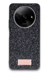 Onegif Xiaomi Redmi A3 4G Bright Simli Kapak - Siyah