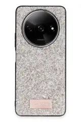 Onegif Xiaomi Redmi A3 4G Bright Simli Kapak - Gold