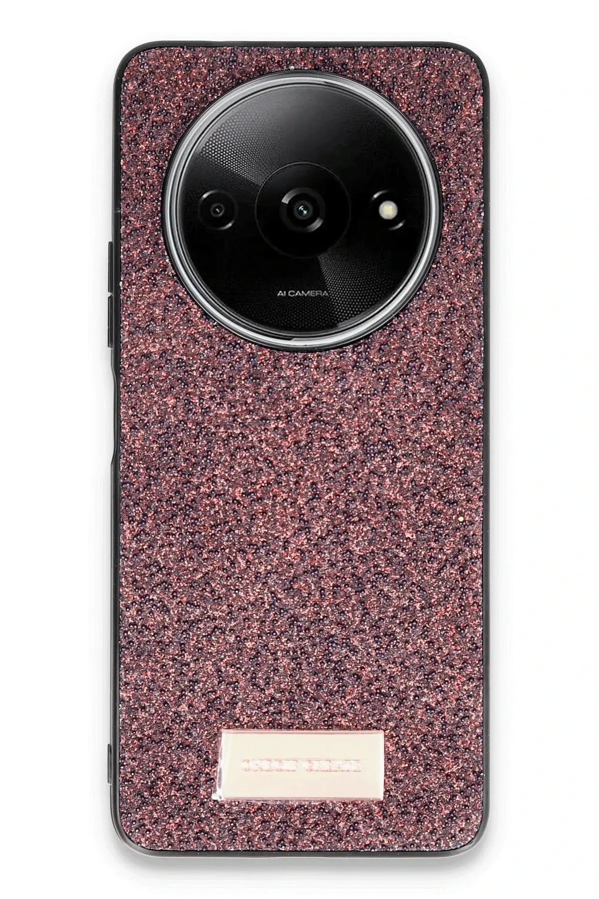 Onegif Xiaomi Redmi A3 4G Bright Simli Kapak - Derin Mor