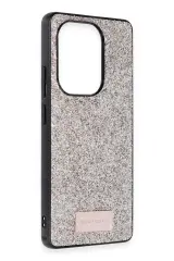 Onegif Xiaomi Redmi Note 13 Pro 4G Bright Simli Kapak - Gold