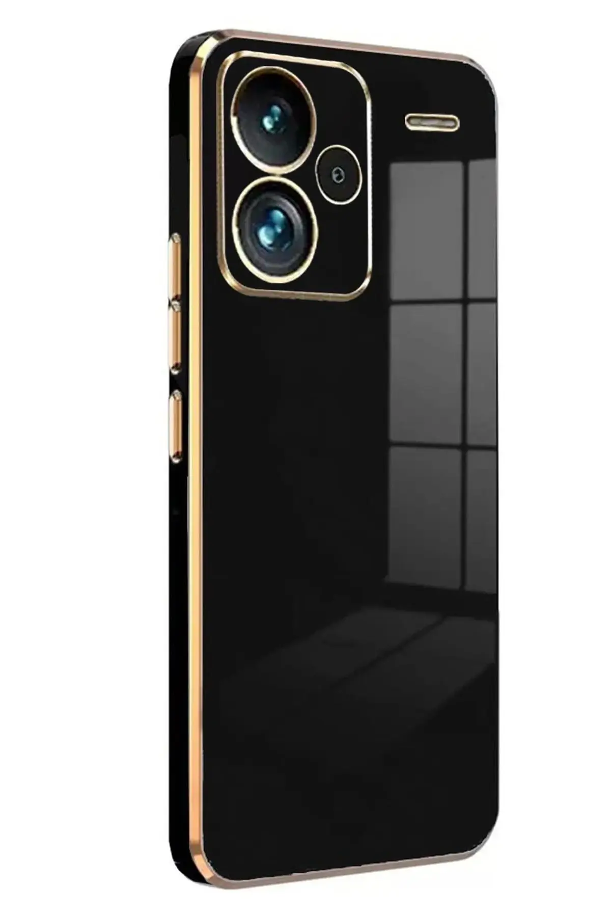 Newface Xiaomi Redmi Note 13 Pro Plus Kılıf Volet Silikon - Siyah