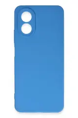 Newface Oppo A38 Kılıf First Silikon - Mavi