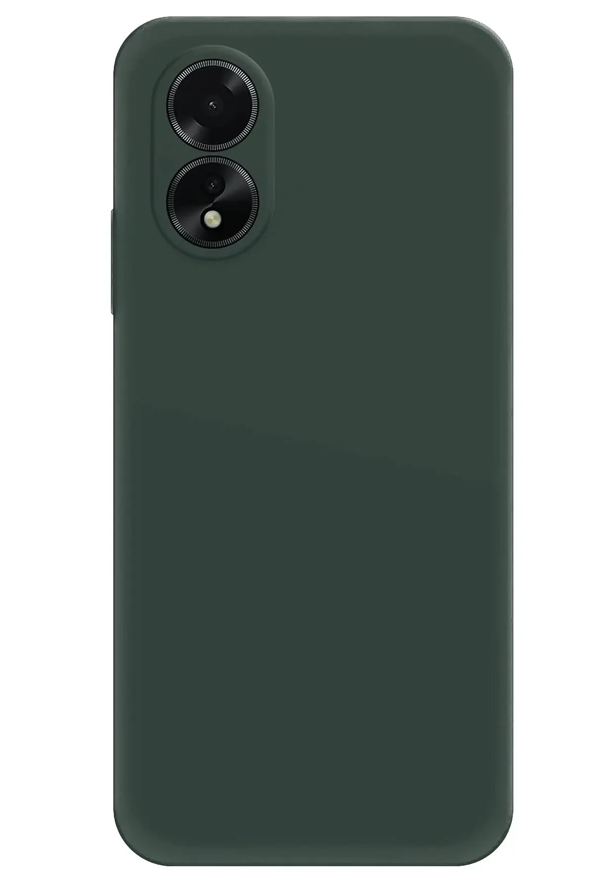 Newface Oppo A38 Kılıf First Silikon - Koyu Yeşil