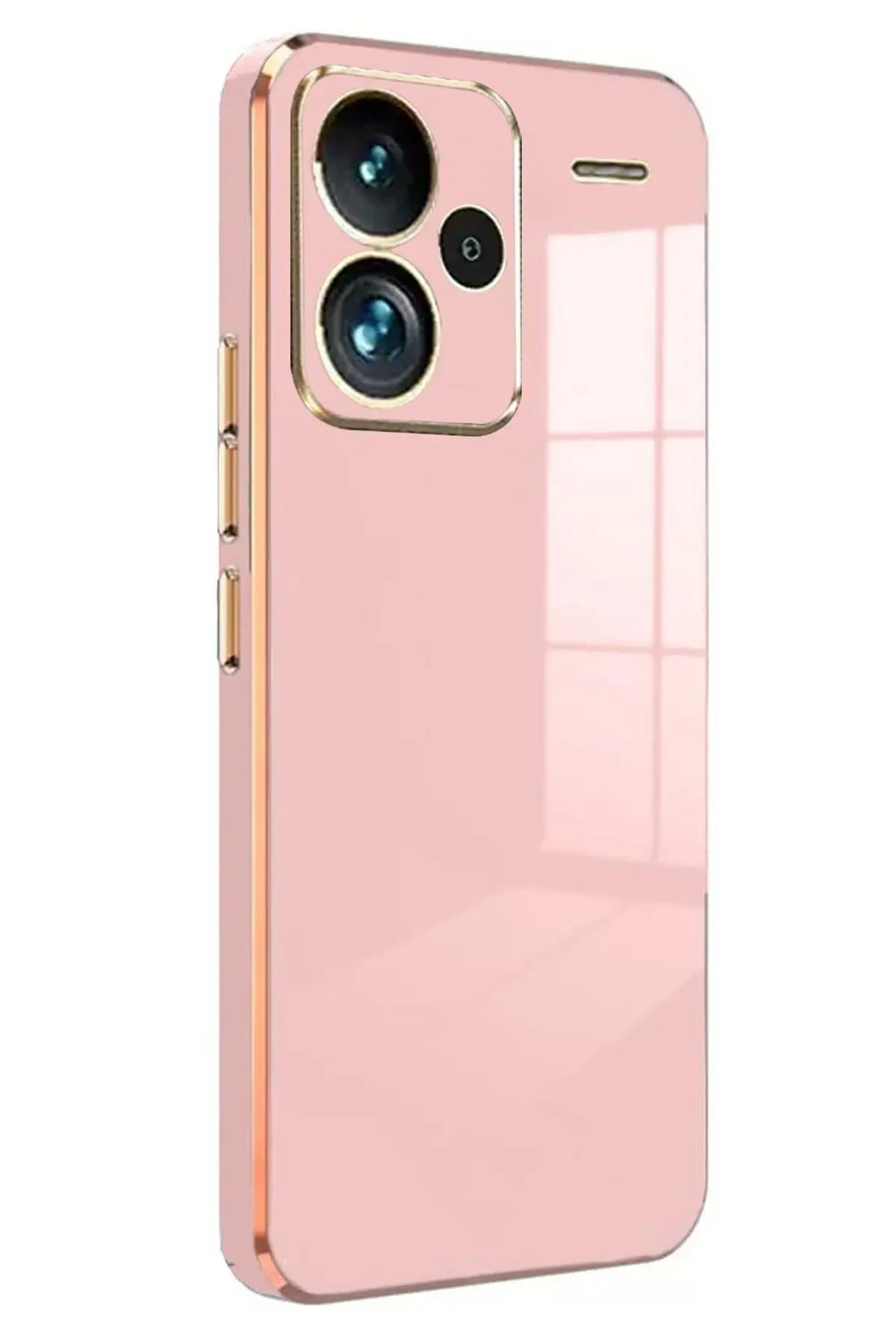 Newface Xiaomi Redmi Note 13 Pro Plus Kılıf Volet Silikon - Pembe