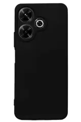 Newface Xiaomi Redmi 13 4G Kılıf First Silikon - Siyah