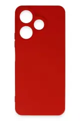 Newface Xiaomi Redmi 13 4G Kılıf First Silikon - Kırmızı